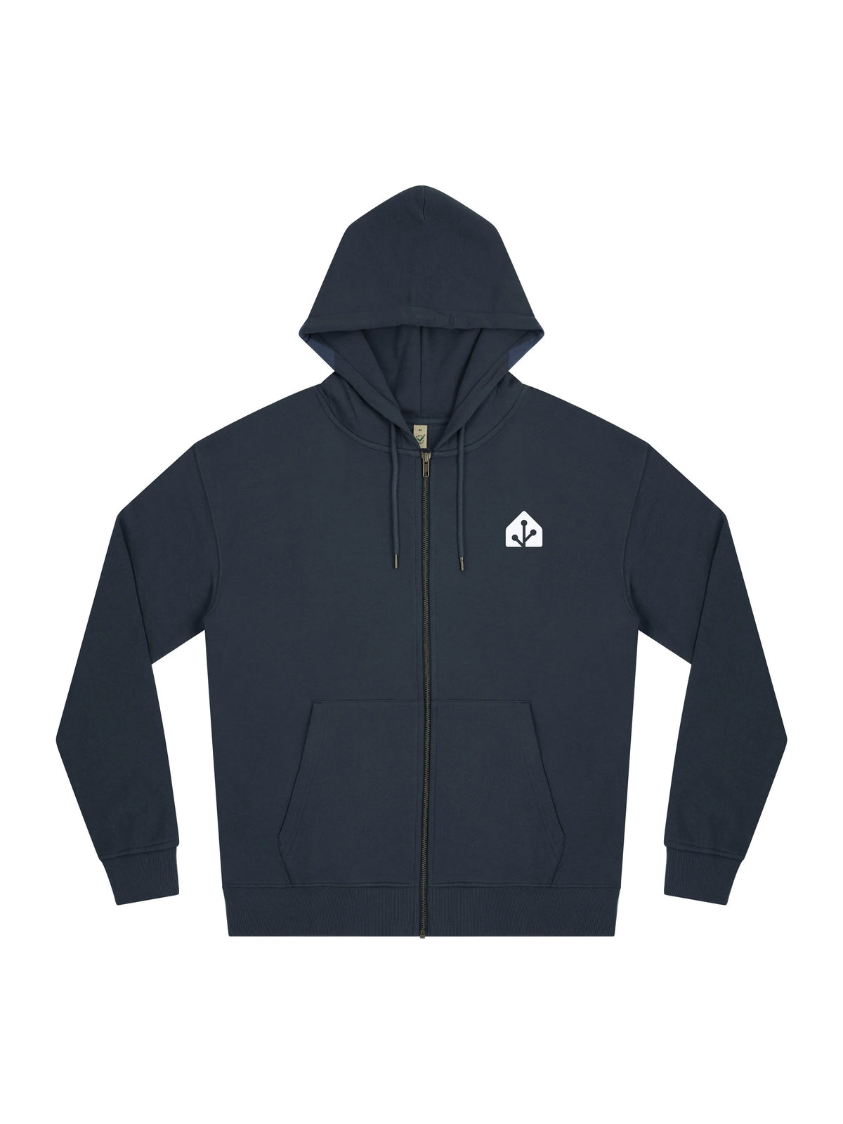 Zip Hoodie: Home Assistant | Denim Blue