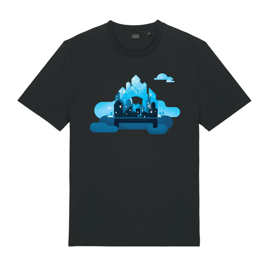 T-Shirt: Open Homes | Black