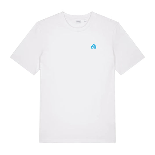 T-Shirt: Home Assistant Minimal Logo | White