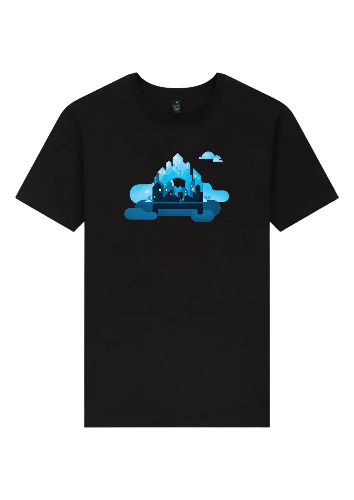 T-Shirt: Open Homes | Black